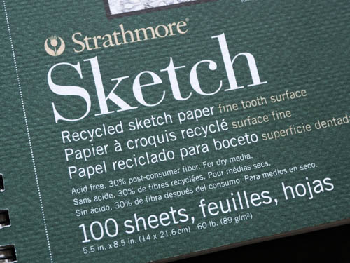 500x375 Review Strathmore 400 Series Sketch Pad (Recycled) Parka Blogs - Free Online Sketch Pad