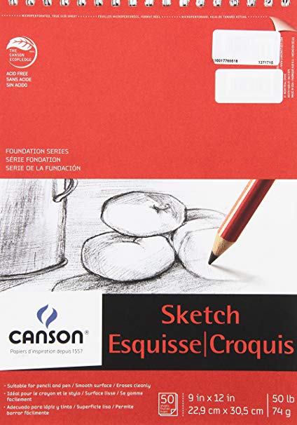 424x606 Buy Canson 100511029 Sketch Pad 50 Sheets 9 X 12 Size White Online - Free Online Sketch Pad