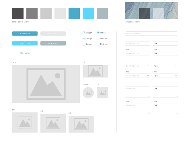 800x600 Essential Prototyping Template Sketch Freebie - Free Sketch Designs
