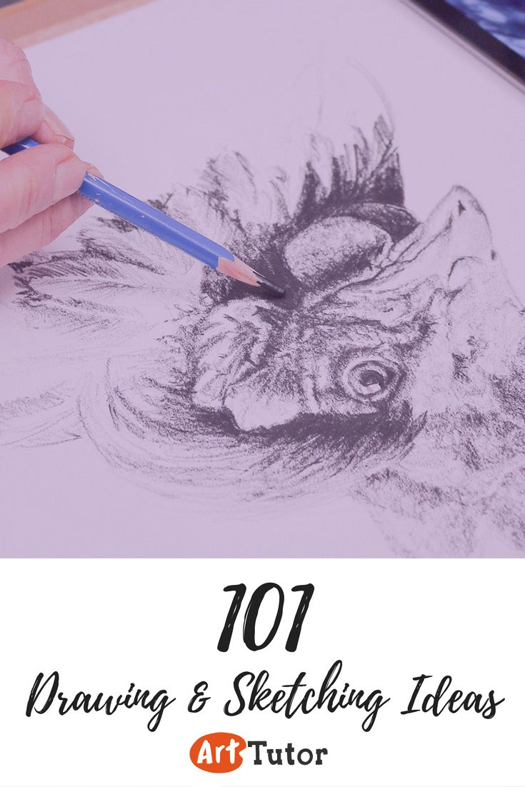 735x1102 101 Drawing And Sketching Ideas - Free Sketch Ideas