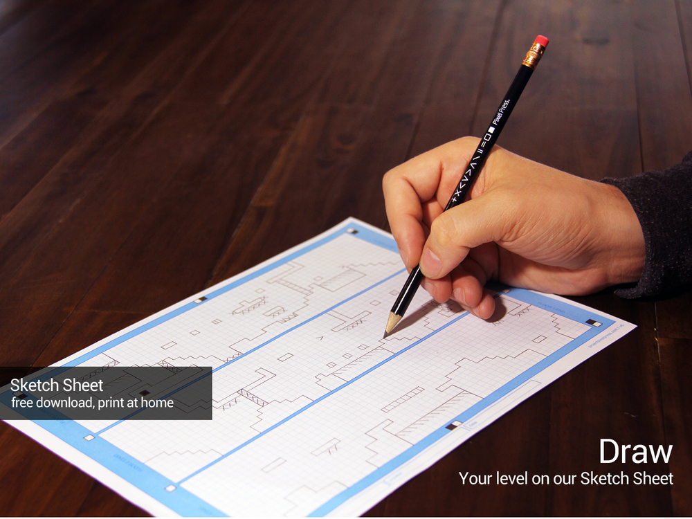 1000x750 Floors Pixel Press - Free Sketching Games