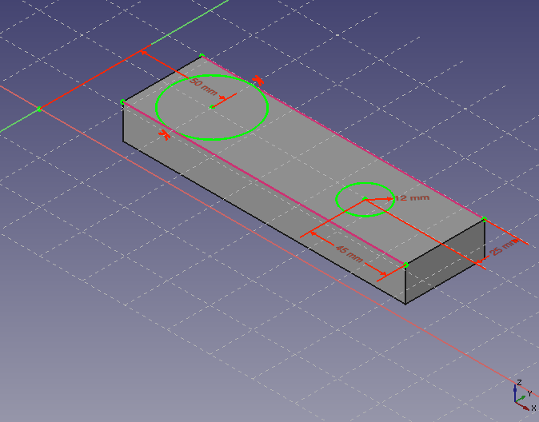 539x422 Sketcher External - Freecad Sketch