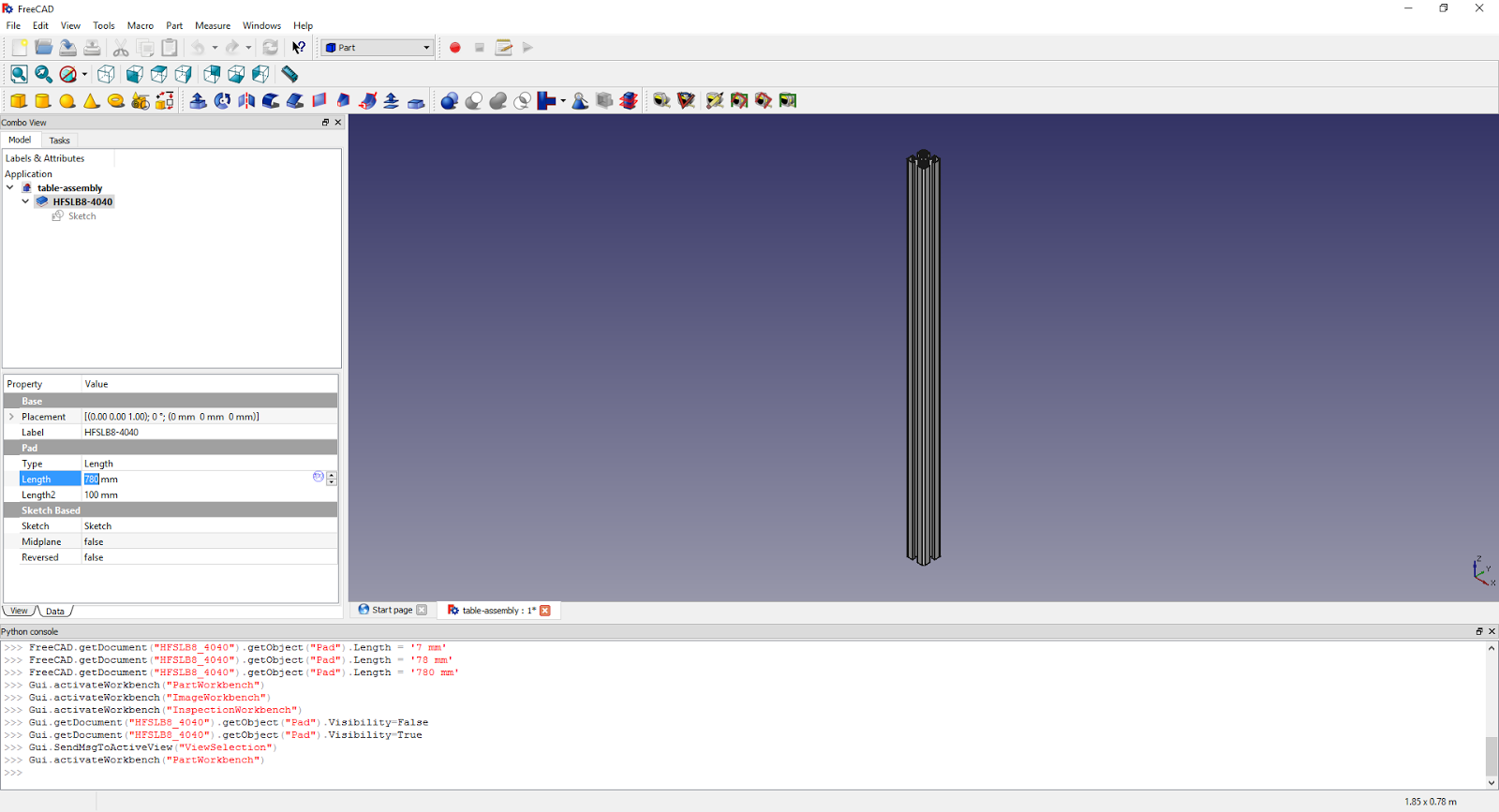 1600x867 The Broken Screwdriver - Freecad Sketch