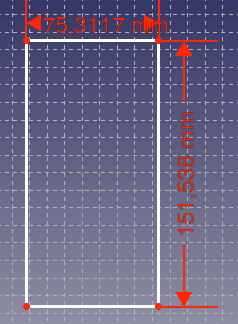 238x324 Dimensions And Scaling From Inkscape Through The Svg File Into - Freecad Sketch