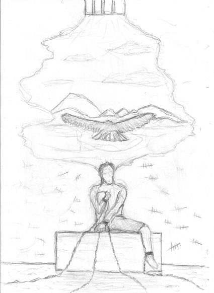 425x582 Dream Of Freedom Sketch By Reyed33 - Freedom Sketch