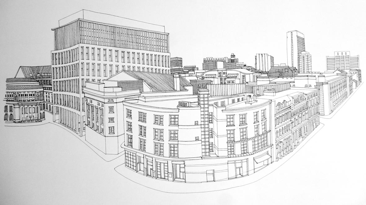 1181x664 Urban Sketching Being A Freelance Artist - Freelance Sketch Artist