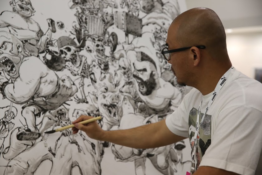 841x561 Drawing Freestyle With Kim Jung Gi - Freestyle Sketches