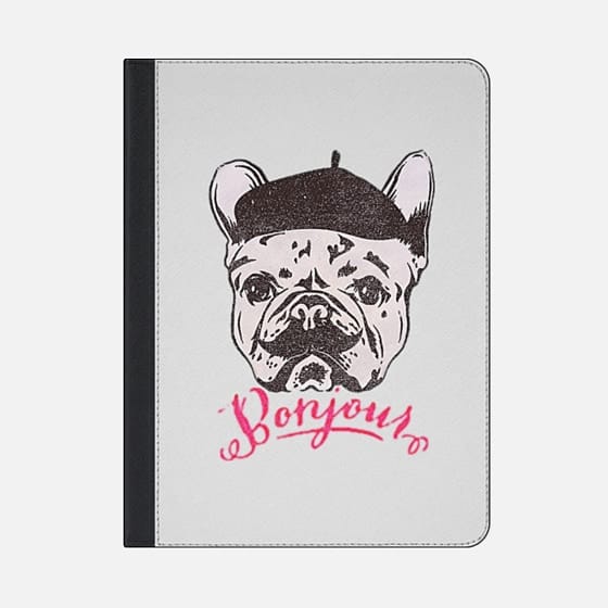 560x560 Funny Mustache French Bulldog Sketch Typography Casetify - French Bulldog Sketch