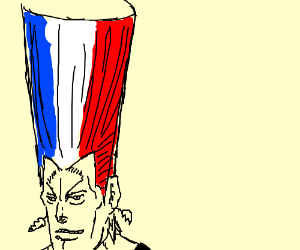 300x250 French Flag - French Flag Sketch