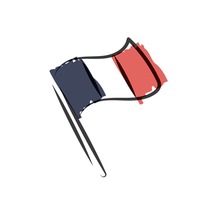 200x200 Patriotic Patriotics Nationalism Patriotism Patriotism Patriotisms - French Flag Sketch