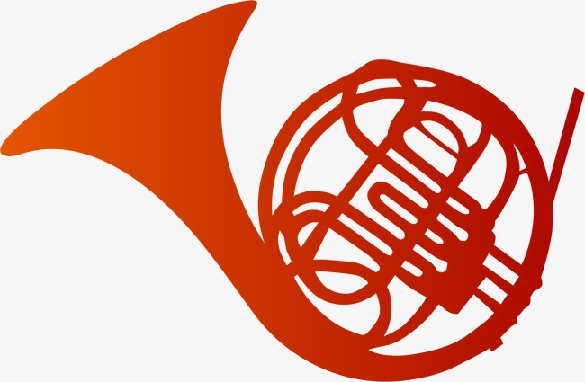 650x425 French Horn, Circles, Sketch Png And Vector For Free Download - French Horn Sketch