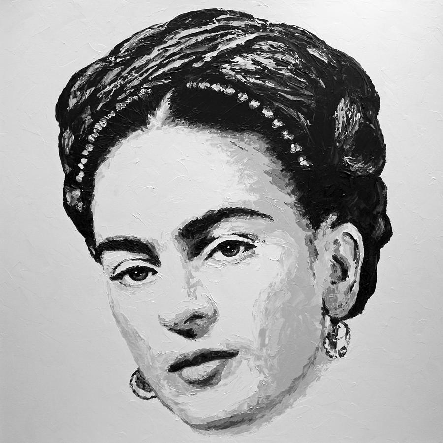 900x899 Frida Kahlo Painting By Havi - Frida Kahlo Sketch