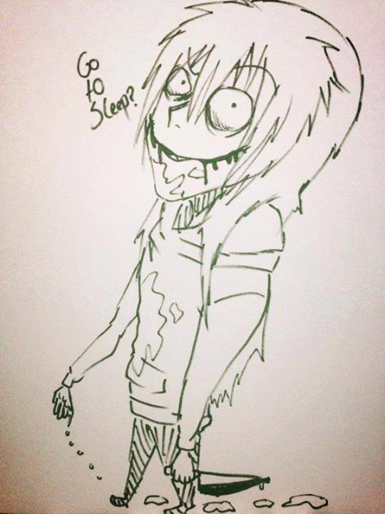 540x720 Jeff The Killer.sketch 4 Friday Sketches. By Mikaelbratloni On - Friday Sketch