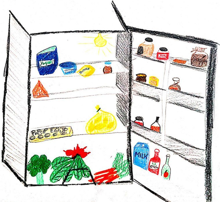 760x699 Draw Me A Fridge Archives Chocolate Amp Zucchini - Fridge Sketch