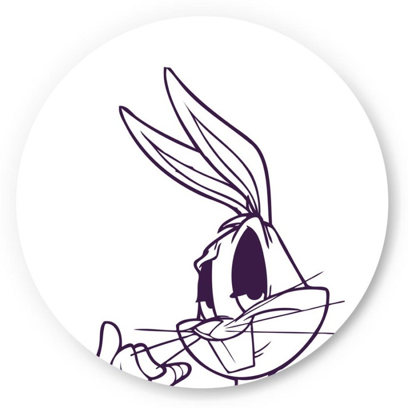 832x832 Posterguy Bugs Bunny Inspired Art Work Sketch Fridge Magnet Price - Fridge Sketch