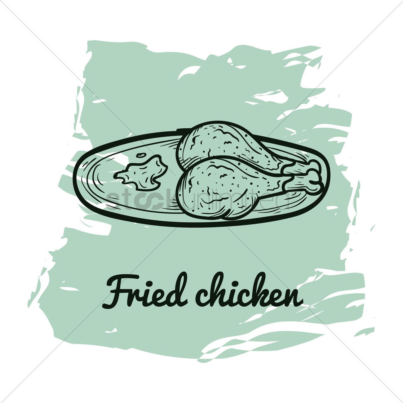 Fried Chicken Sketch at Explore collection of