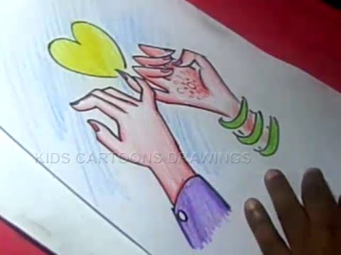 480x360 How To Draw Friendship Greeting Detailed Step By Step - Friendship Day Sketch