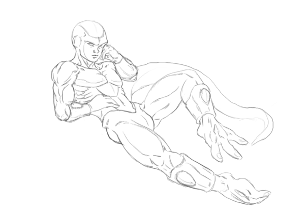 600x436 Frieza Sketch By Conceptcat - Frieza Sketch