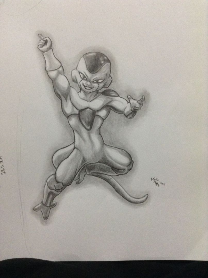 807x1080 Herewego Browse Projects Frontier - Frieza Sketch