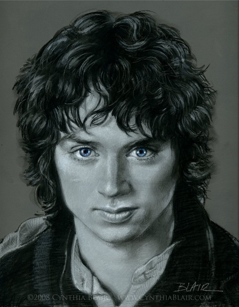 800x1028 Frodo By Cynthia Blair ~ Lotr ~ From The Return Of - Frodo Sketch
