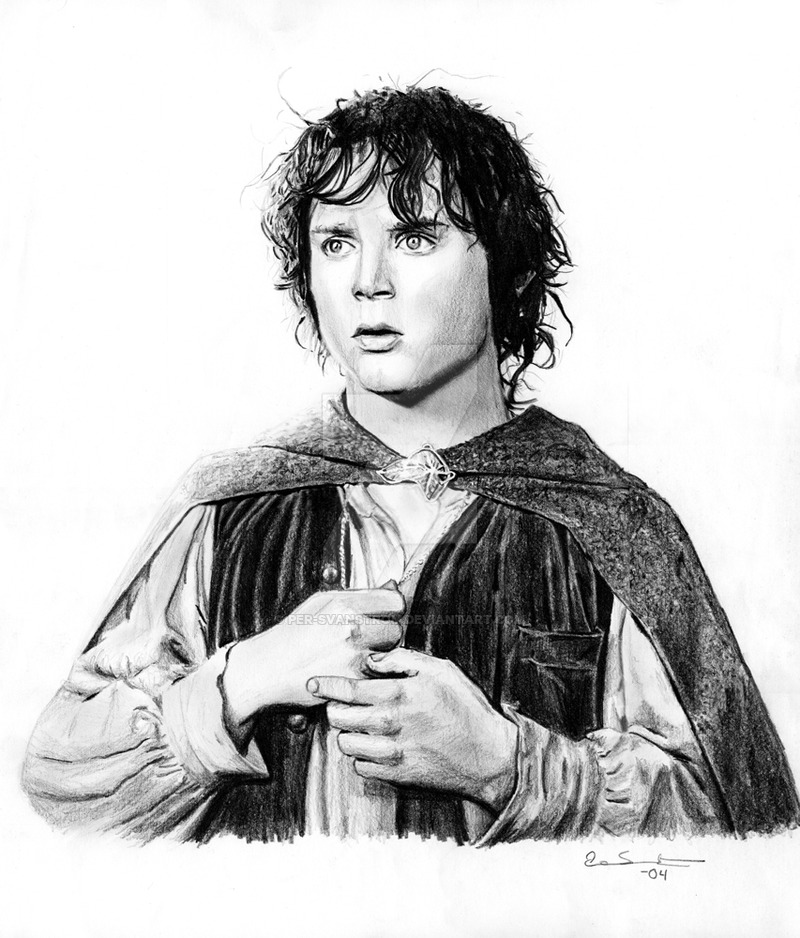 800x938 Mr Frodo By Per Svanstrom - Frodo Sketch