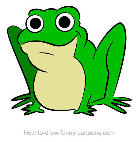 450x465 Frog Drawings (Sketching + Vector) - Frog Sketch Images