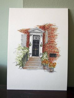 Front Door Sketch