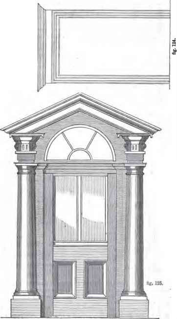 362x651 Shop Front Elevation - Front Door Sketch