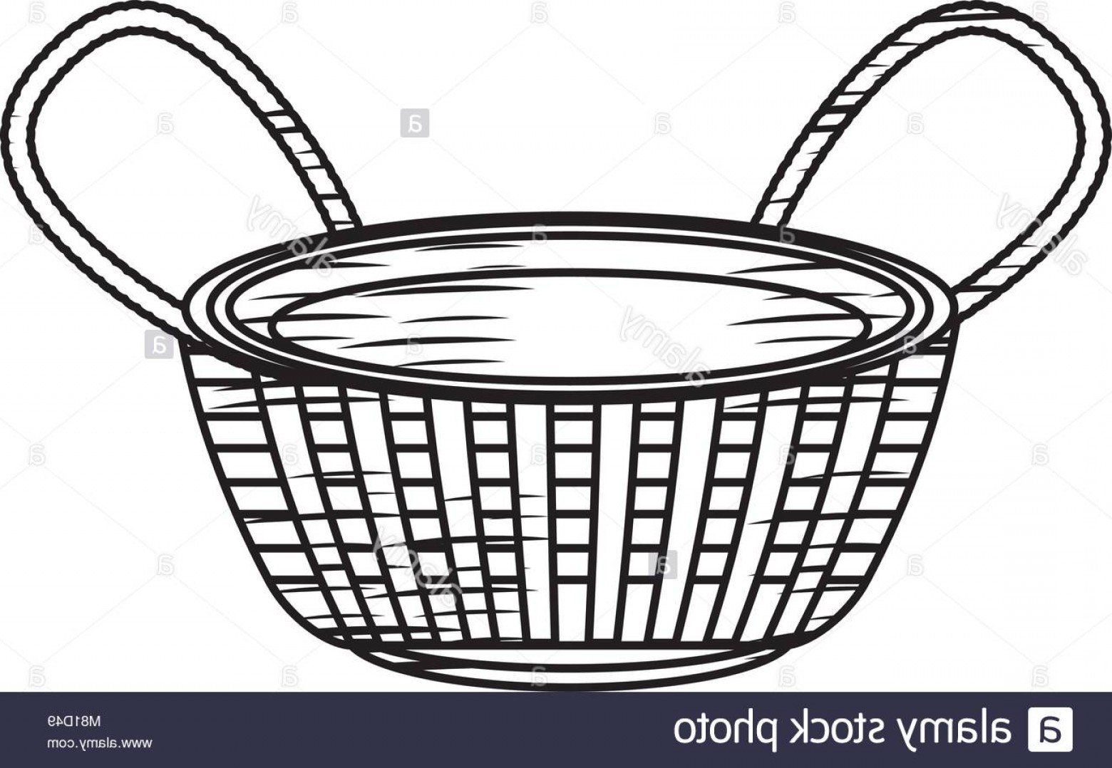1560x1078 Stock Photo Sketch Of Empty Fruit Basket Icon Over White - Fruit Basket Sketch