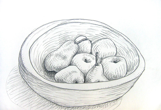 540x369 Fruit Bowl Sketchpowder - Fruit Bowl Sketch