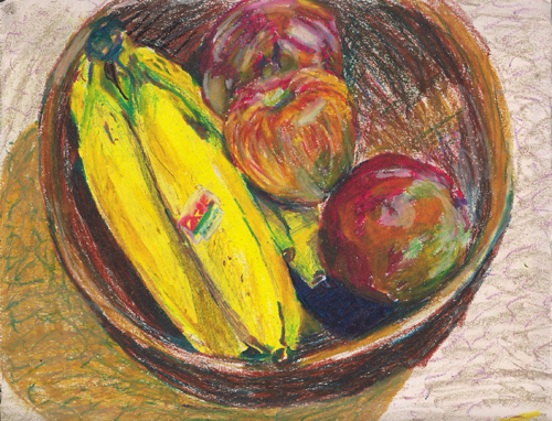 500x382 Old Sketches Fruit Bowl American Barbarian - Fruit Bowl Sketch