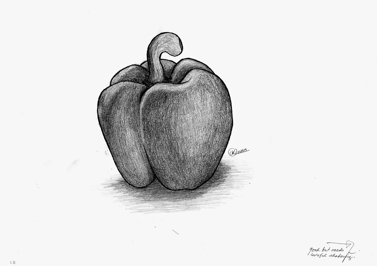 1600x1130 Bella Designs Ax 01 Sketch Indoor Object (Fruits, Vegetables - Fruits And Vegetables Sketch