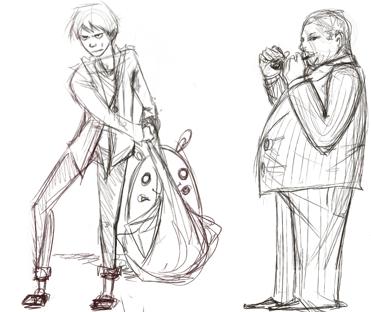 737x620 Full Body Sketches Buho! - Full Body Sketch