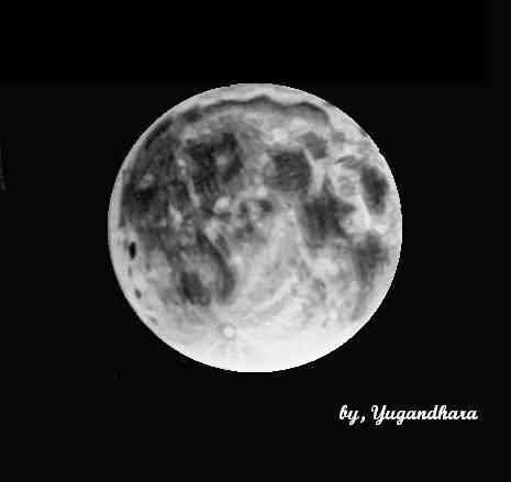 465x439 Full Moon Exquisite Arts - Full Moon Sketch