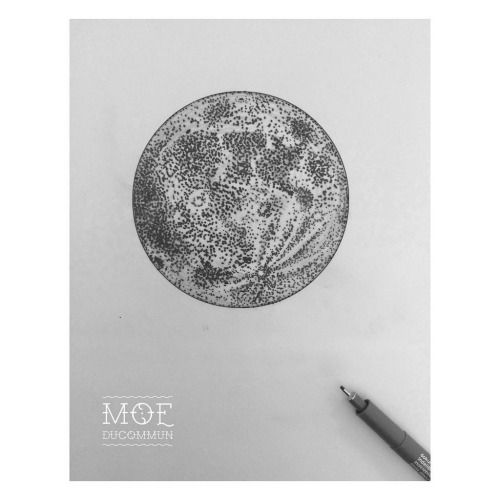 500x500 Full Moon Tattoo Sketch Tattoos Me Love!! Tattoos - Full Moon Sketch