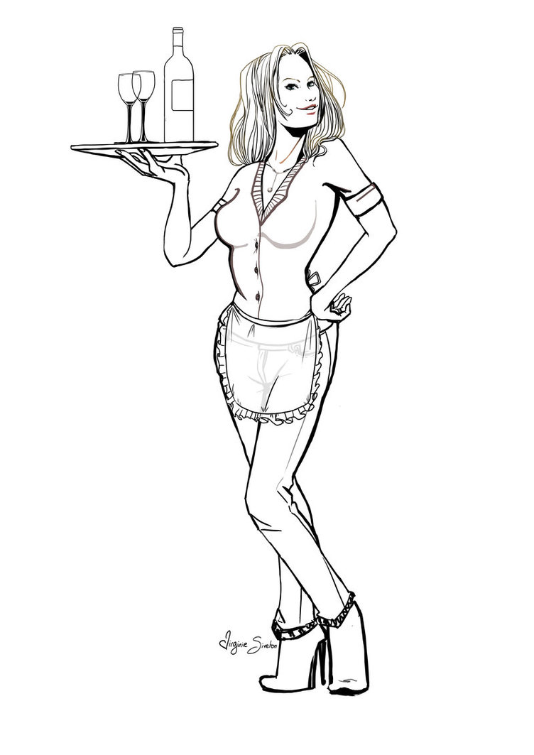 752x1063 Sketch Example For Commission Full Body By Virginiesiveton On - Full Sketch