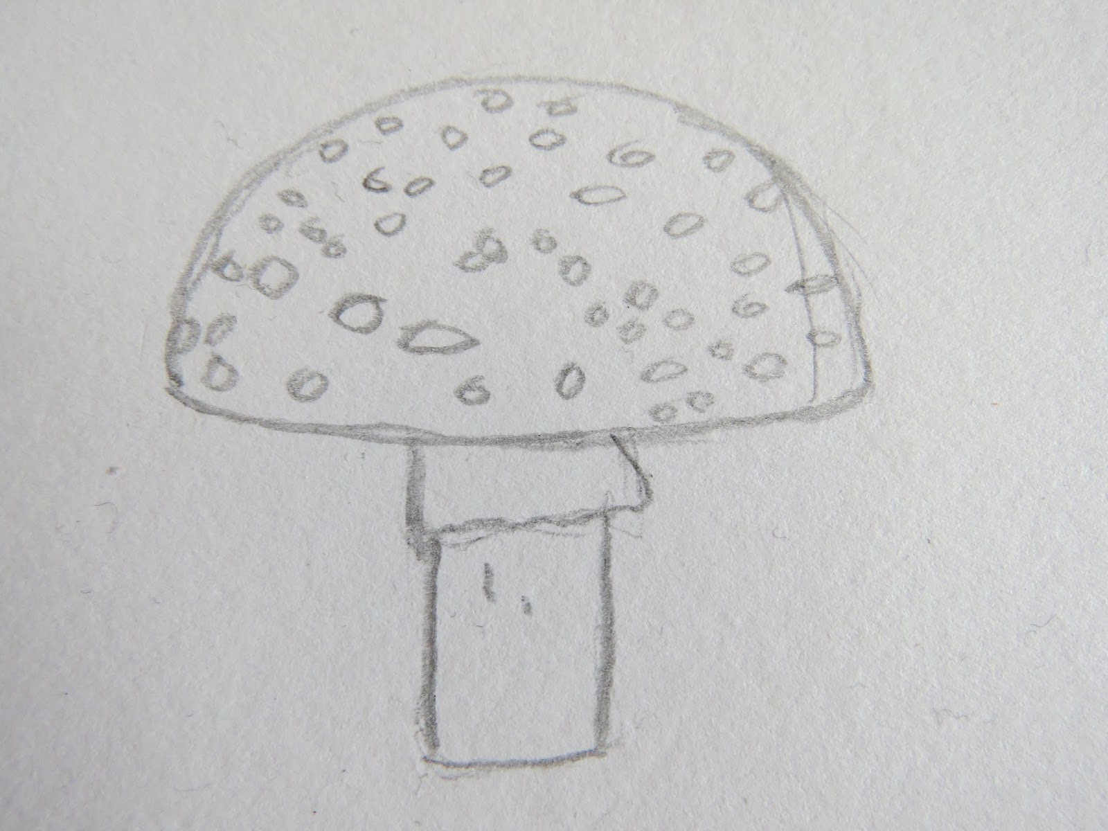 1600x1200 The Autistic Naturalist How To Draw Fungi - Fungi Sketch