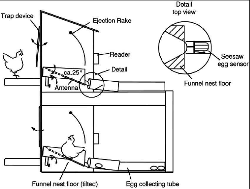 850x645 Sketch Of The Funnel Nest Box (Fnb) Download Scientific Diagram - Funnel Sketch