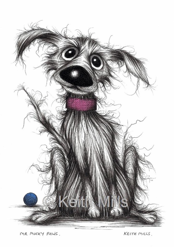 565x800 Cats And Dogs - Funny Animal Sketch