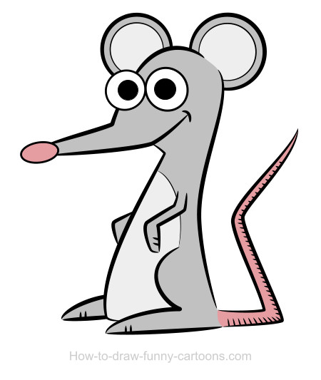 450x533 Mouse Drawings (Sketching + Vector) - Funny Animal Sketch
