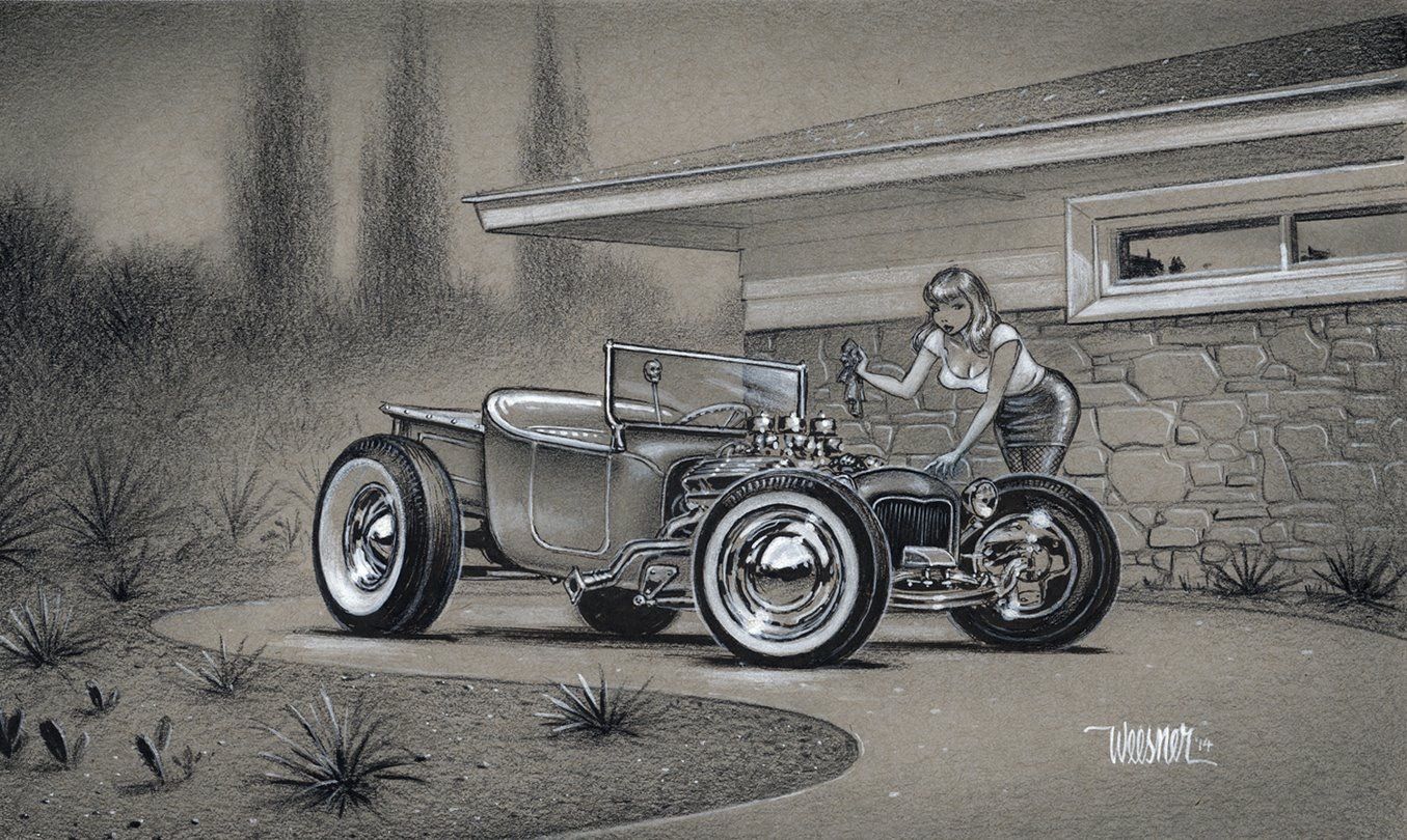 1355x810 Pin By David Holder On My Kind Of Art Cars - Funny Car Sketch