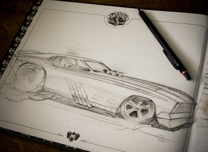 700x513 Car Sketching Masters Of Chicken Scratch - Funny Car Sketch