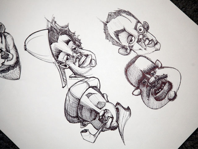 640x480 Funny Cartoon Faces 8 Free Hd Wallpaper - Funny Cartoon Sketches