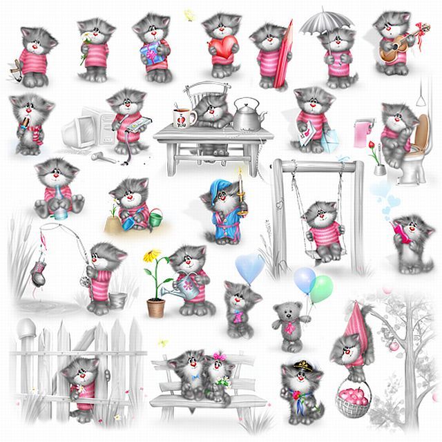 640x640 Funny Cat Drawings (24 Pics) - Funny Cat Sketch