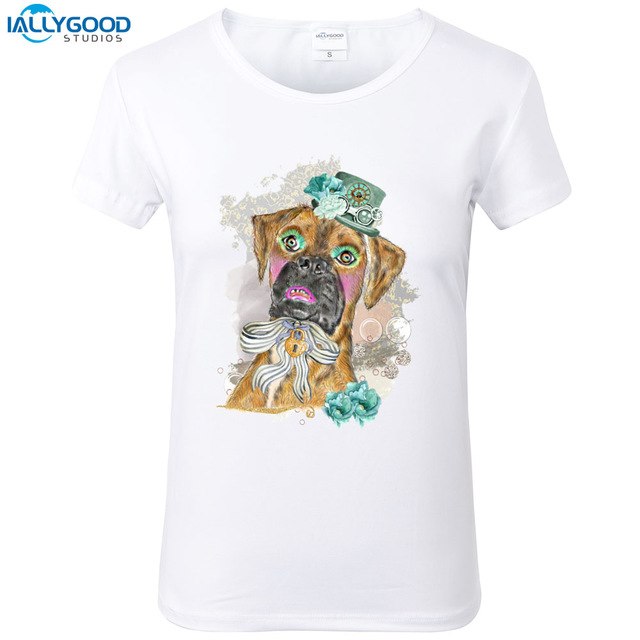 640x640 Summer Funny Dog T Shirt Women Sketch Puppy Animal Printed T Shirt - Funny Dog Sketch