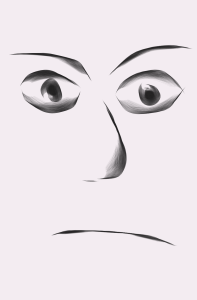 197x300 Funny Face Sketch Photos And Images Digital Art - Funny Face Sketch