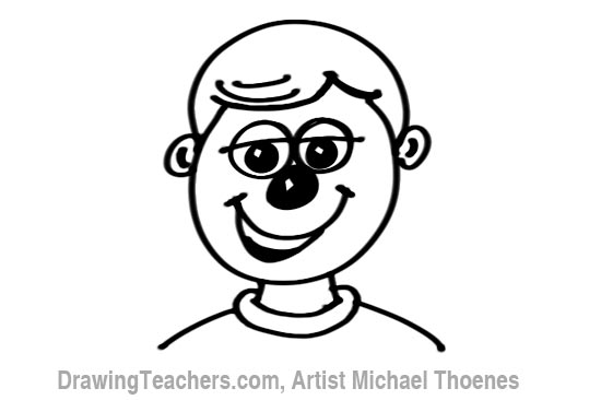 550x366 How To Draw A Funny Face Boy - Funny Face Sketch