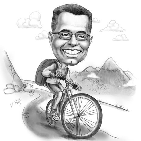 463x463 Creation Of Caricature Sketches In Monochrome Style - Funny Pictures Sketch