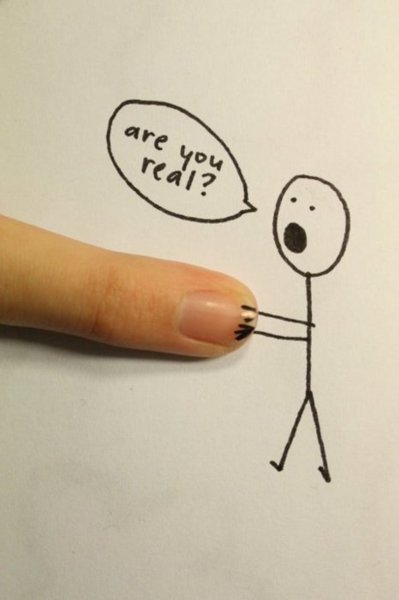 399x600 Black, Finger, Funny, Sketch, White - Funny Pictures Sketch