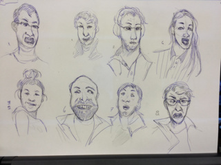 320x240 Funny Faces! Can You Recognize Them - Funny Sketch Faces